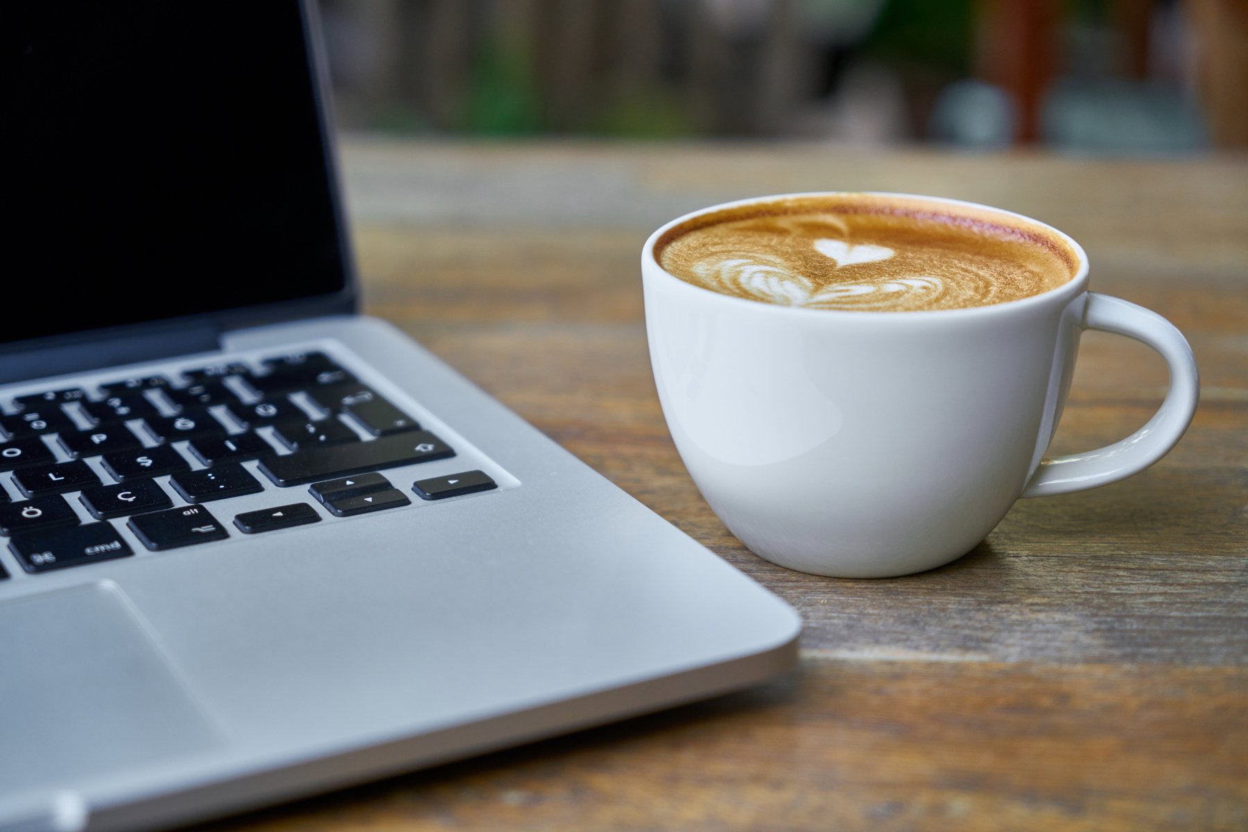 Coffee and a Laptop